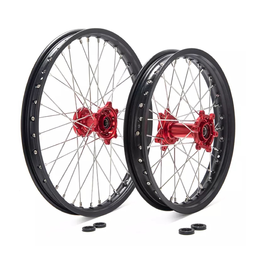 Tarazon Komplet felg Ultra 21/18 Czerwone — ujęcie 2